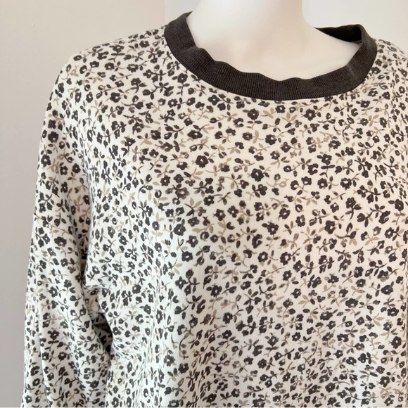 Lou & Grey Monochrome Animal Print Long Sleeve Top - Picture 3 of 6